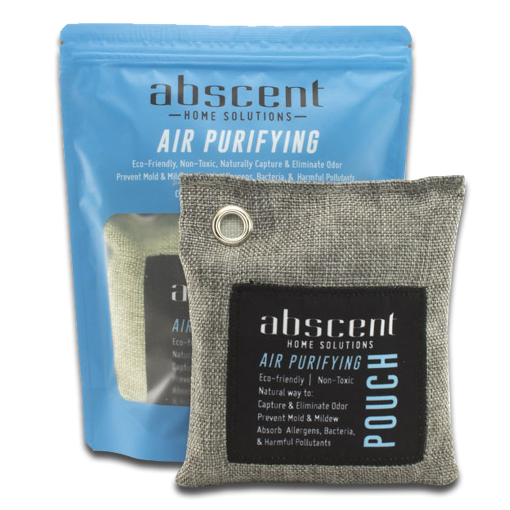 Air Purifying Bag in Heather Grey - 200 Gram Activated Charcoal Bag