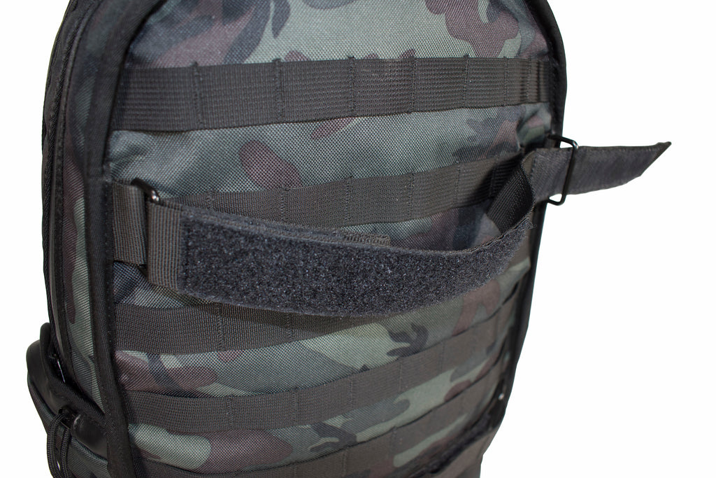 SMELL PROOF BACKPACK "THE GRIND" - BLACK FOREST CAMO