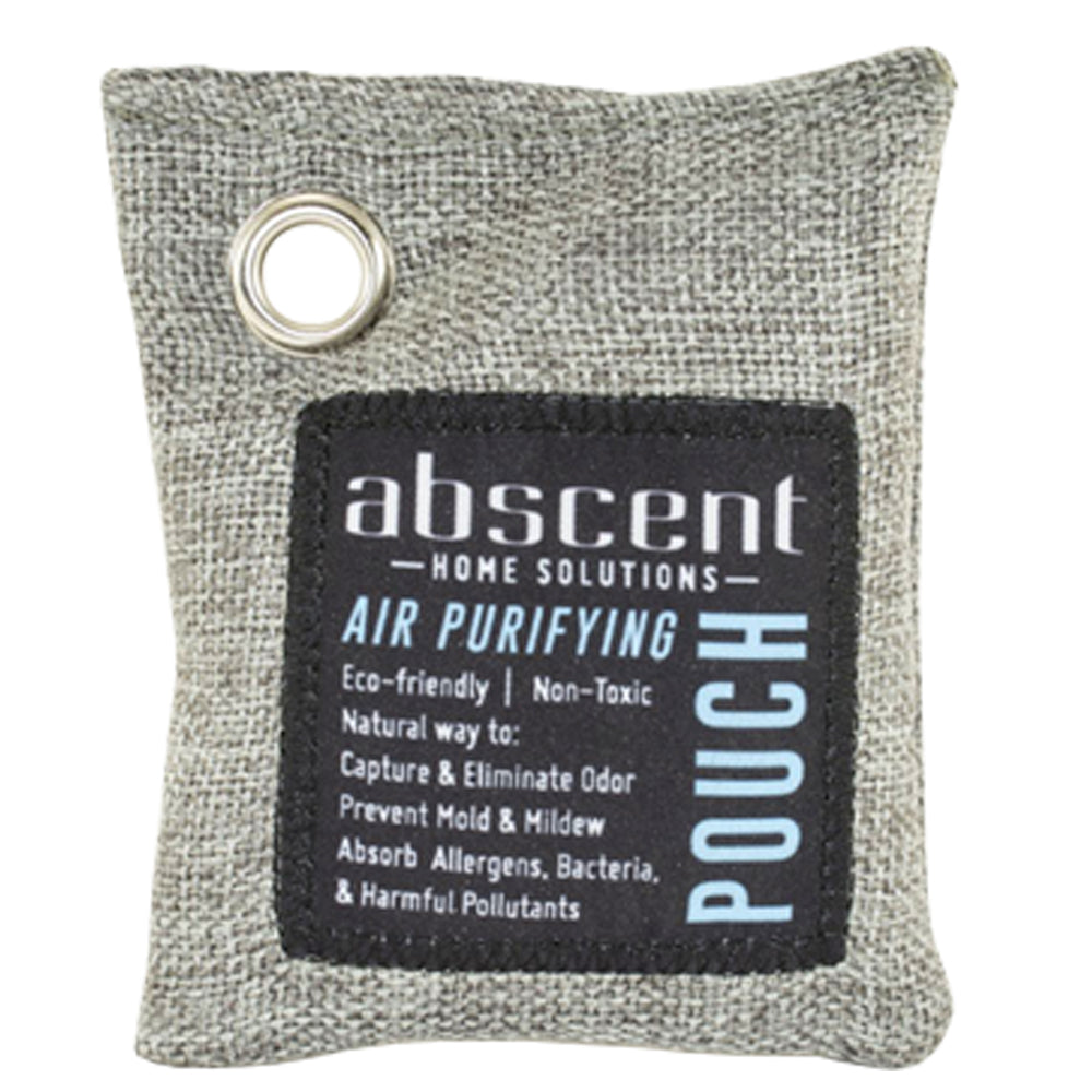 Air Purifying Bag in Heather Grey - 75 Gram Activated Charcoal Bag