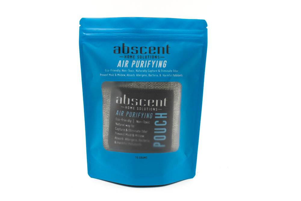 Air Purifying Bag in Heather Grey - 75 Gram Activated Charcoal Bag