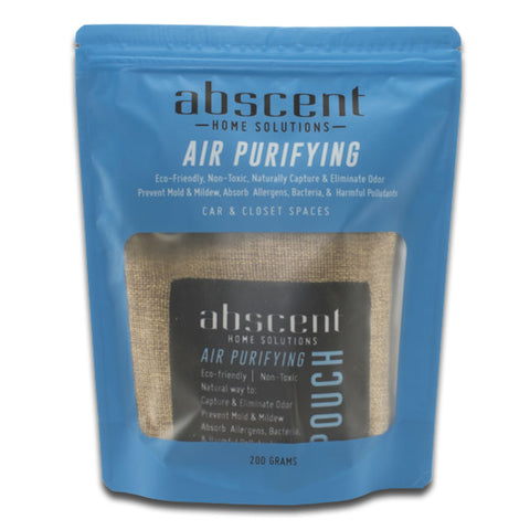 Air Purifying Bag in Heather Grey - 500 Gram Activated Charcoal Bag