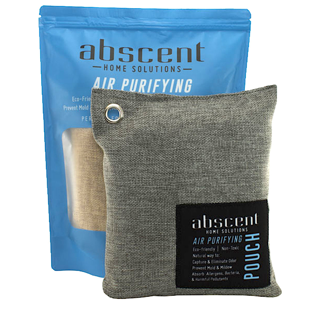 Air Purifying Bag in Heather Grey - 500 Gram Activated Charcoal Bag