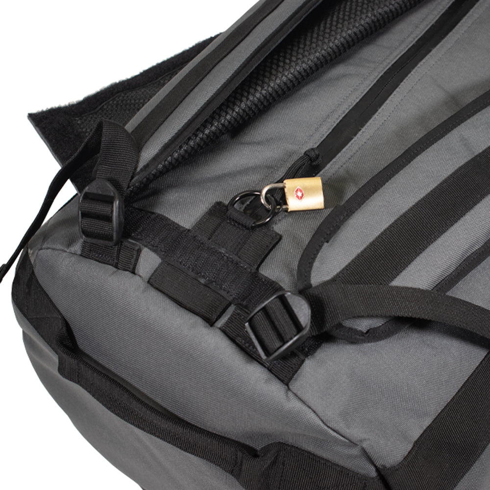 SMELL PROOF DUFFLE COMBO - MEDIUM IN GRAPHITE