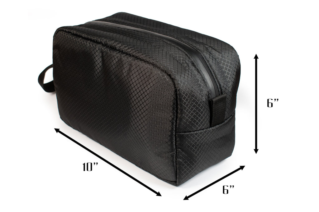 SMELL PROOF BAG - TOILETRY IN BLACK DIAMOND