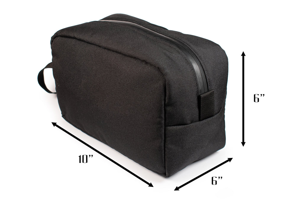 SMELL PROOF BAG - TOILETRY IN BLACK