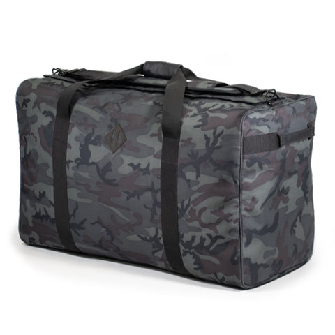 SMELL PROOF DUFFLE BAG "THE BOSS" - BLACK FOREST CAMO