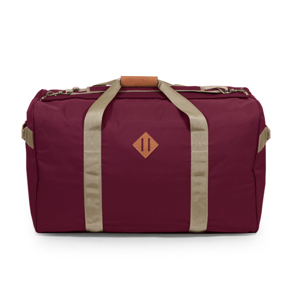 SMELL PROOF DUFFLE "THE TRANSPORTER" - CRIMSON