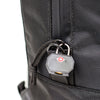 Black Ballistic Nylon Backpack Lock