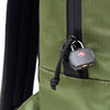 OD Green ballistic backpack lock