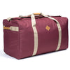 Extra Large Burgundy Crimson Odor Hiding Duffel Bag Side