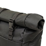 Scout Rolltop  Odor Proof Carbon Backpack Black Buckle