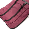 Roll Top Smell Hiding Backpack Crimson Burgundy Opening