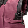 Roll Top Smell Hiding Backpack Crimson Burgundy Zipper