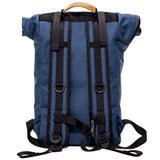 Roll Top Odor Proof Backpack Midnight Blue Back