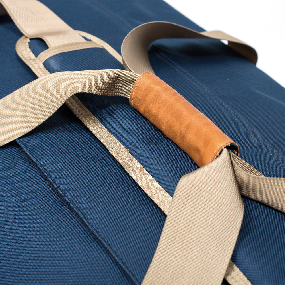 Odor Proof Medium Large Midnight Blue Duffel Bag Top Handle