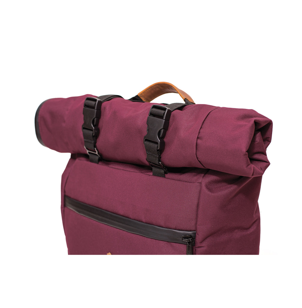 SMELL PROOF BACKPACK "THE SCOUT" - CRIMSON