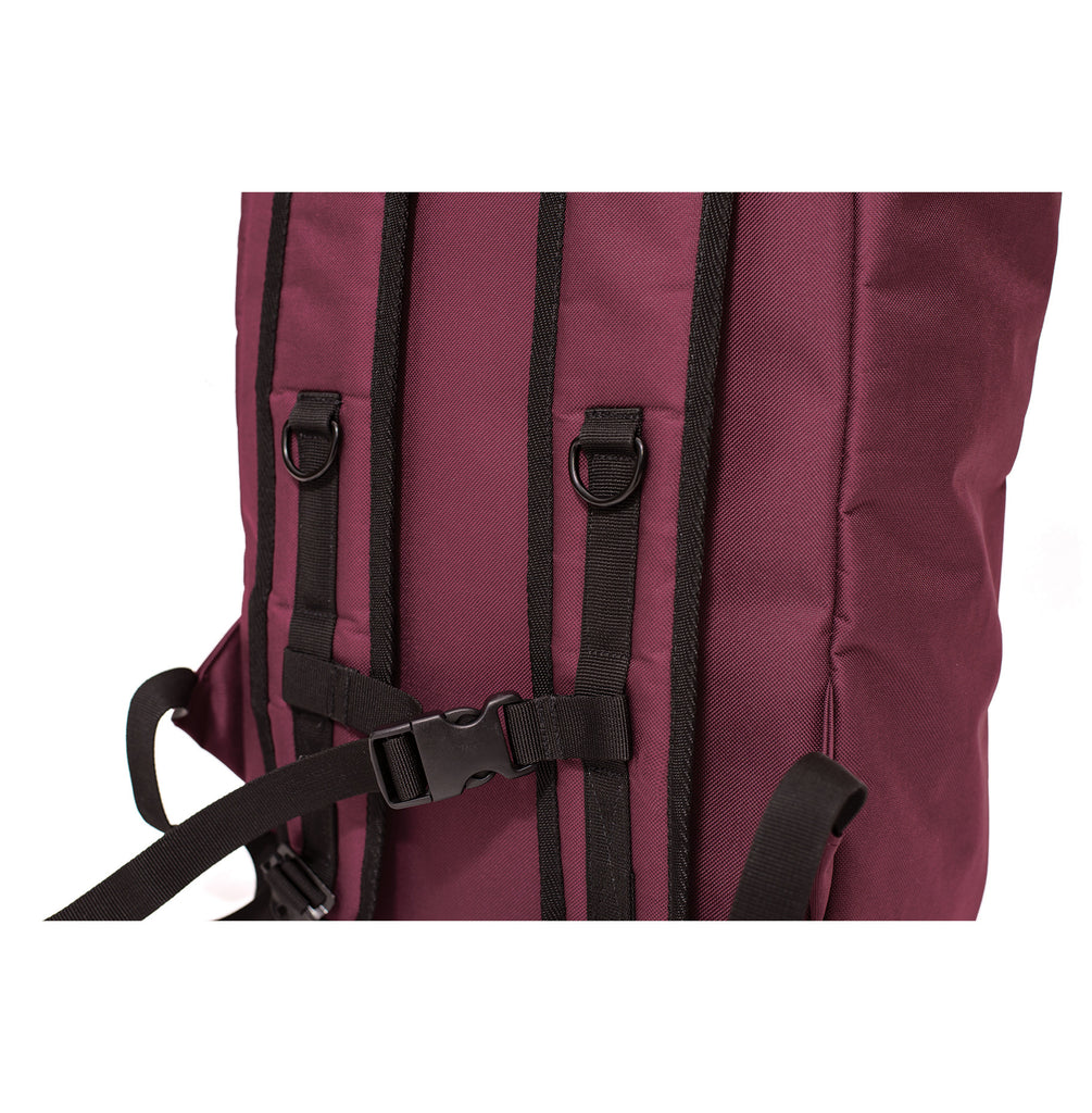 SMELL PROOF BACKPACK "THE SCOUT" - CRIMSON