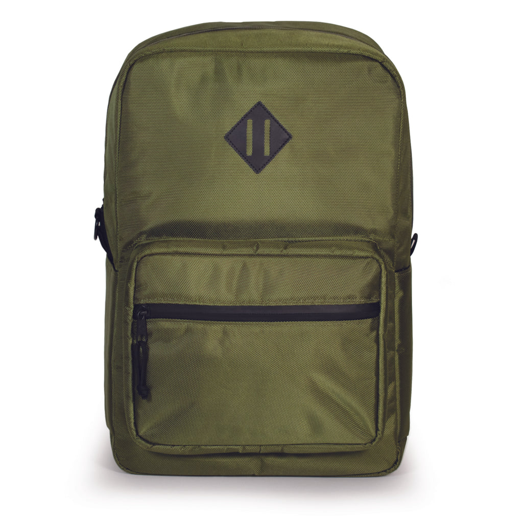Smell Proof Backpack - Stash Bag in OD GREEN Ballistic