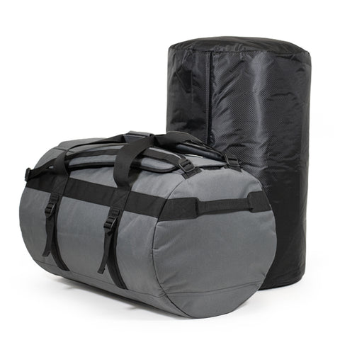SMELL PROOF DUFFLE BAG "THE MAGNUM" - CARBON
