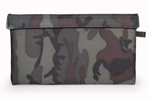 THE POCKET PROTECTOR - SMELL PROOF POUCH IN WOODLAND CAMO