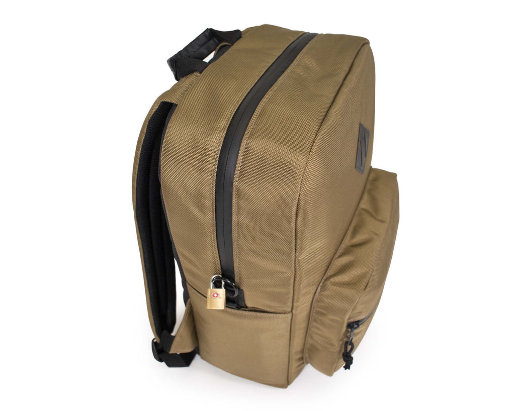 SMELL PROOF BACKPACK W/ INSERT - BRONZE