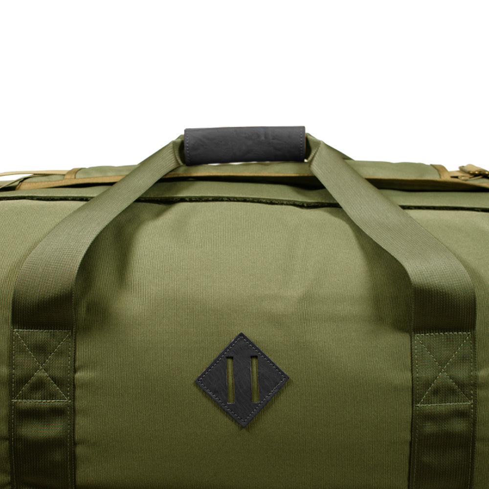SMELL PROOF DUFFLE BAG "THE MAGNUM" - OD GREEN