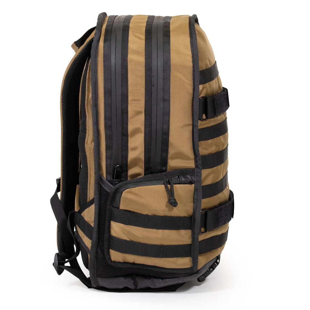 SMELL PROOF BACKPACK "THE GRIND" - BRONZE