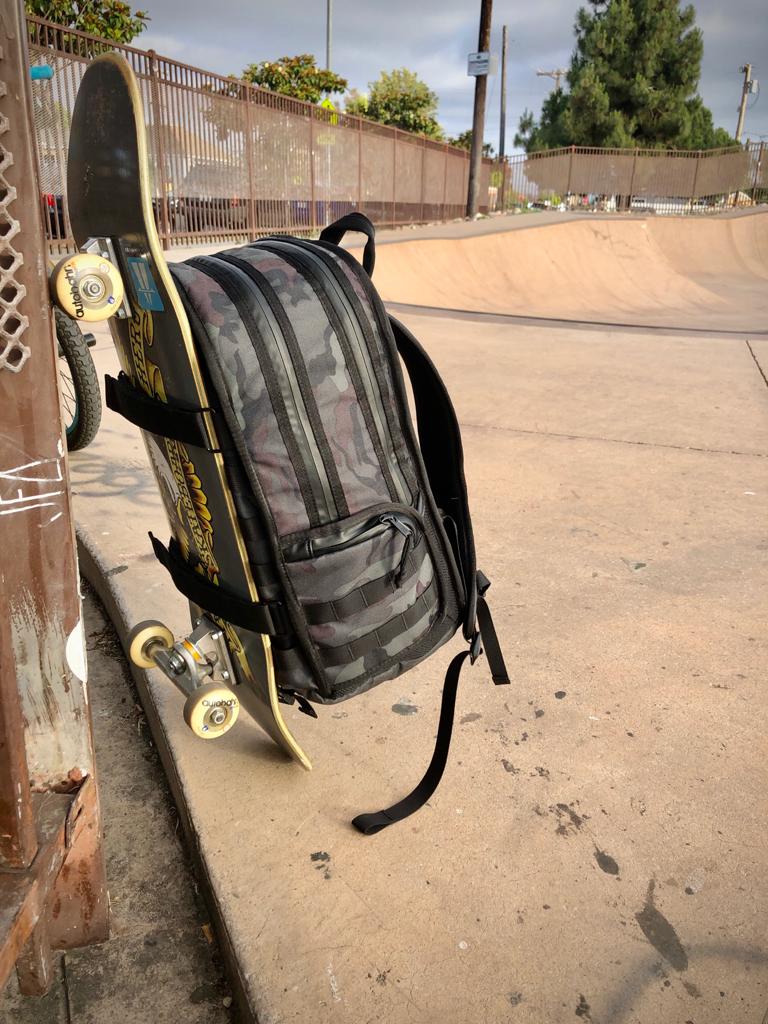SMELL PROOF BACKPACK "THE GRIND" - BLACK FOREST CAMO