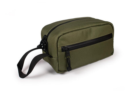 SMELL PROOF BAG - TOILETRY IN OD GREEN BALLISTIC