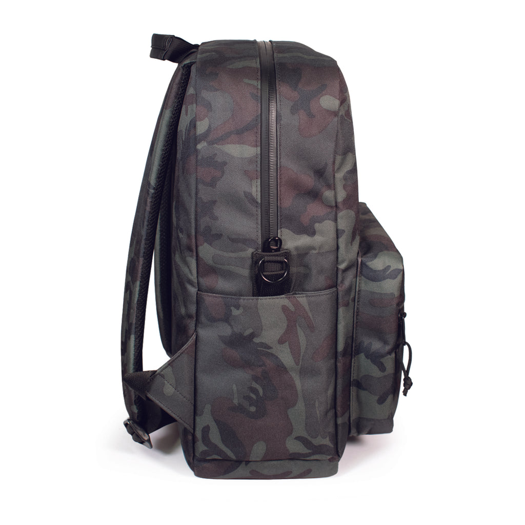 Smell Proof Backpack - EL JEFE in Black Forest Camo