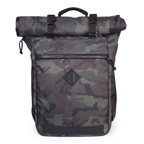 SMELL PROOF DUFFLE BAG "THE BOSS" - BLACK FOREST CAMO